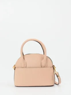Marlon Firenze – Mini-Bag aus Kalbleder in Rosébeige