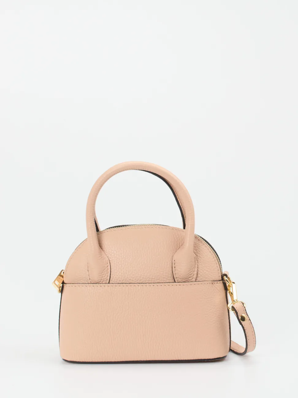 Marlon Firenze – Mini-Bag aus Kalbleder in Rosébeige
