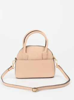 Marlon Firenze – Mini-Bag aus Kalbleder in Rosébeige
