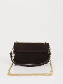 Marlon Firenze – Mini-Bag aus Kalbleder Dunkelbraun