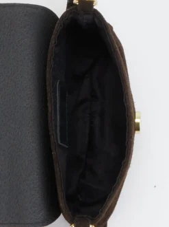 Marlon Firenze – Mini-Bag aus Kalbleder Dunkelbraun