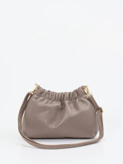 Marlon Firenze – Minitasche aus Kalbleder in Taupe