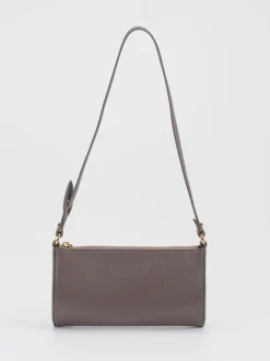 Marlon Firenze – Schultertasche aus Kalbleder Taupe