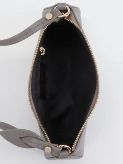 Marlon Firenze – Schultertasche aus Kalbleder Taupe