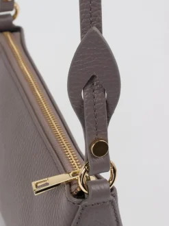 Marlon Firenze – Schultertasche aus Kalbleder Taupe