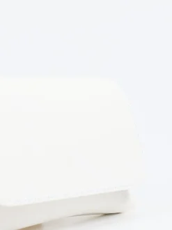 Marlon Firenze – Schultertasche aus Kalbleder Offwhite