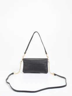 Marlon Firenze – Schultertasche aus Kalbleder Schwarz