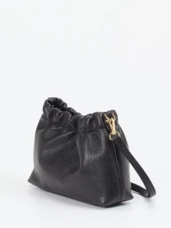 Marlon Firenze – Schultertasche aus Kalbleder Schwarz