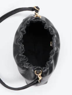 Marlon Firenze – Schultertasche aus Kalbleder Schwarz