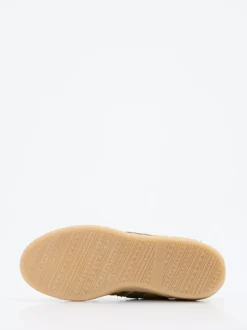 Mayori – Sneaker aus Veloursleder in Senfgelb