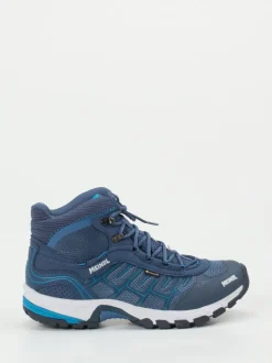 Meindl – Wanderschuh aus Mesh und Veloursleder Blau
