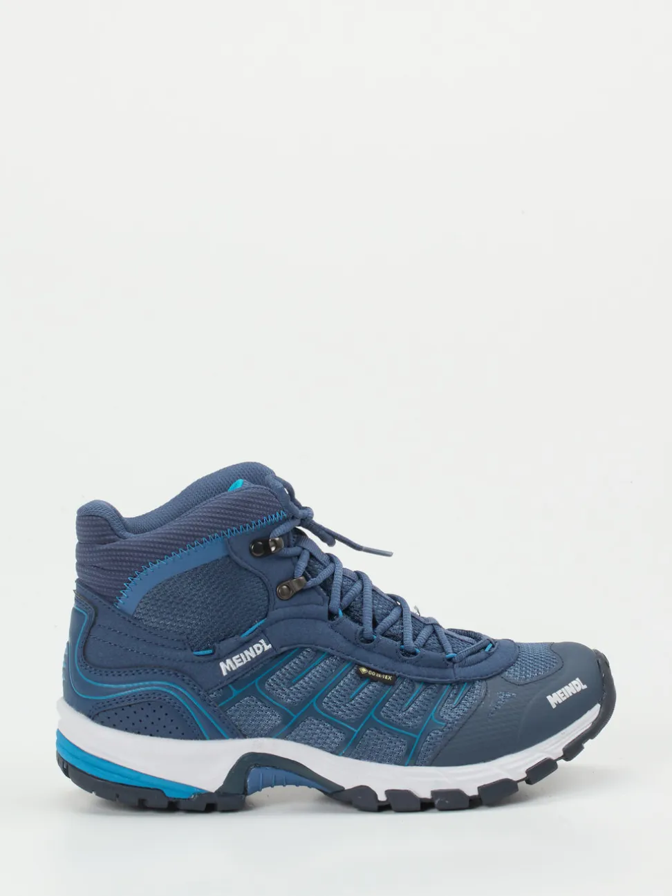 Meindl – Wanderschuh aus Mesh und Veloursleder Blau