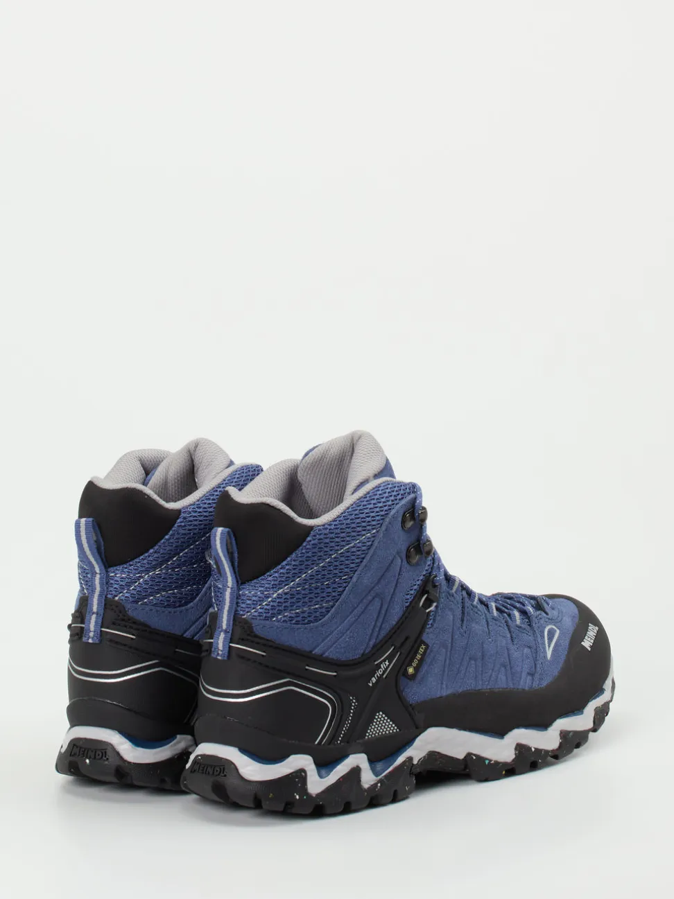 Meindl – Wanderschuhe aus Veloursleder und Mesh blau