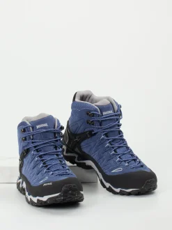 Meindl – Wanderschuhe aus Veloursleder und Mesh blau