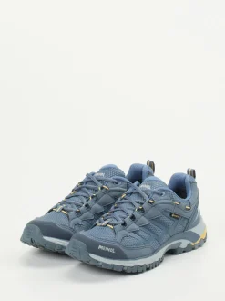 Meindl – Wanderschuhe aus Synthetik und Mesh graublau