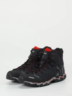 Meindl – Wanderstiefel aus Veloursleder und Mesh schwarz
