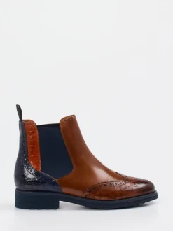 Melvin & Hamilton – Chelsea Boots aus Kalbleder braun