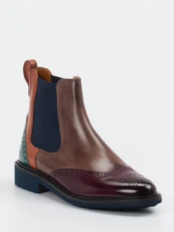 Melvin & Hamilton – Chelsea Boots aus Kalbleder Multi
