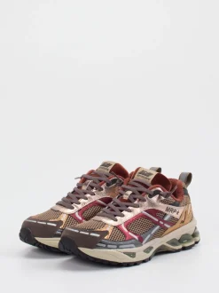 MRP – Chunky Sneaker aus Metallic-Mesh braun