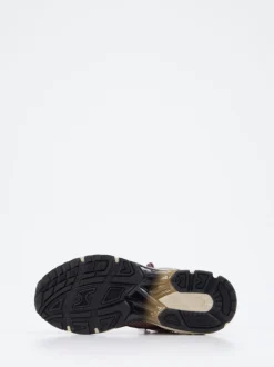 MRP – Chunky Sneaker aus Metallic-Mesh braun