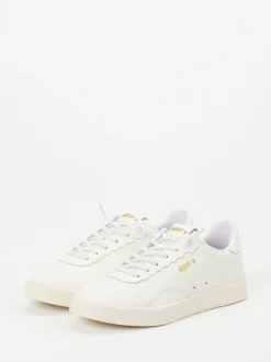 MRP – Low-Top Sneaker aus Kalbleder Offwhite