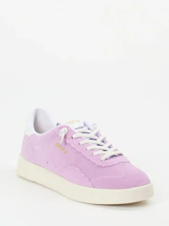 MRP – Low-Top Sneaker aus Veloursleder Flieder