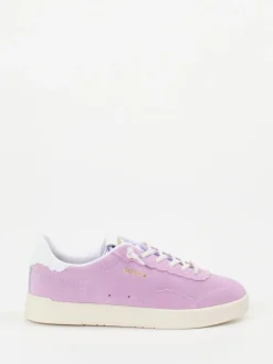 MRP – Low-Top Sneaker aus Veloursleder Flieder