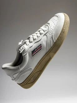 MRP – Retro-Sneaker aus Kalbleder in Weiß