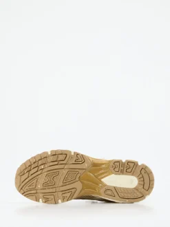 MRP – Retro-Sneaker aus Metallic-Mesh in Gold