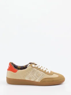 MRP – Retro-Sneaker aus Veloursleder in Braun