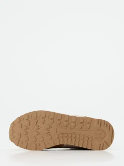 MRP – Retro-Sneaker aus Velour und Filz beige