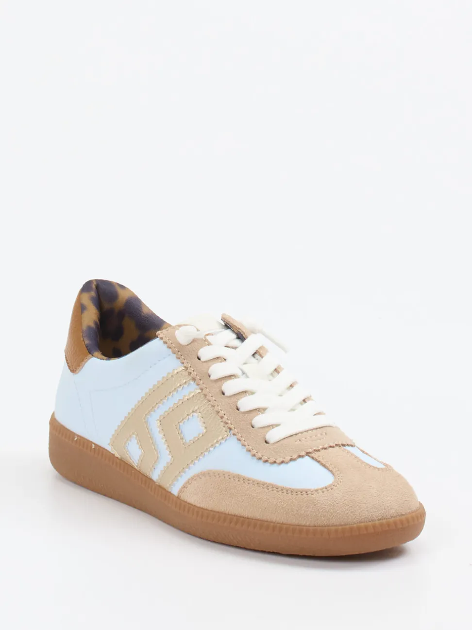MRP – Retro-Sneaker aus Veloursleder in Pastell