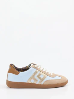 MRP – Retro-Sneaker aus Veloursleder in Pastell