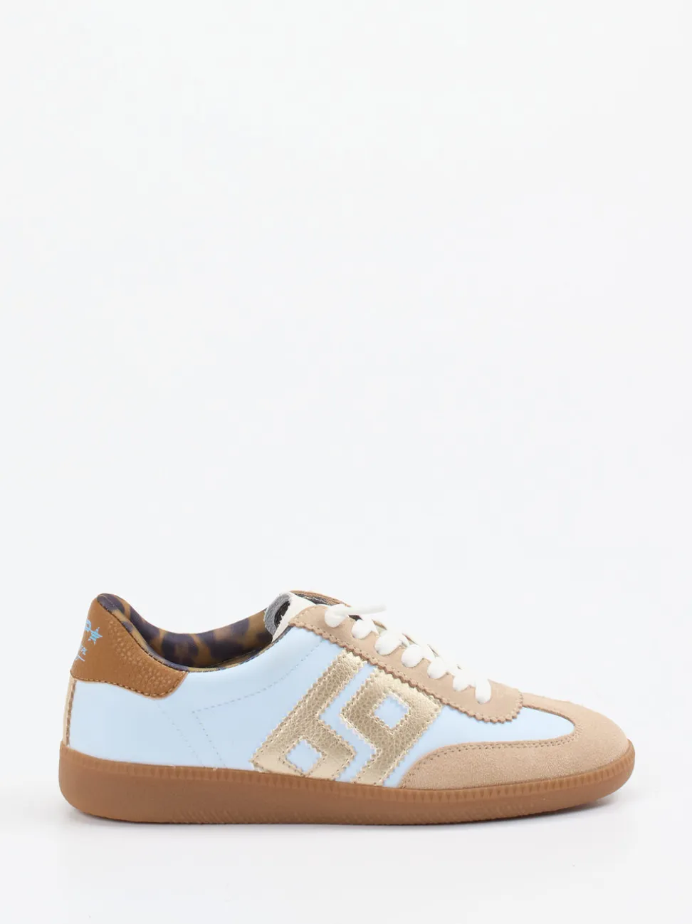 MRP – Retro-Sneaker aus Veloursleder in Pastell