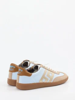 MRP – Retro-Sneaker aus Veloursleder in Pastell