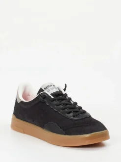 MRP – Sneaker aus Fellimitat in Schwarz