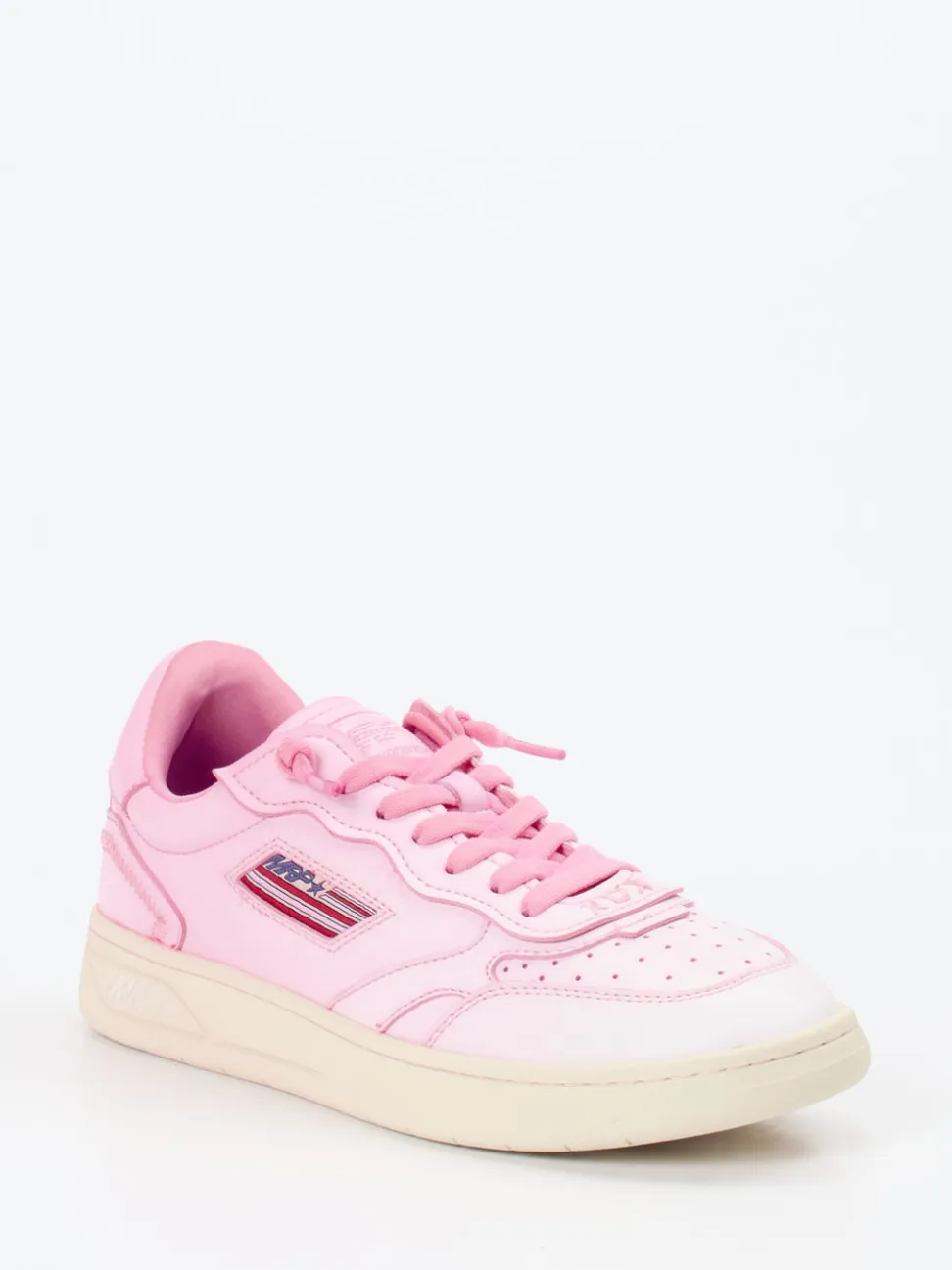 MRP – Sneaker aus Kalbleder in Pastellrosa