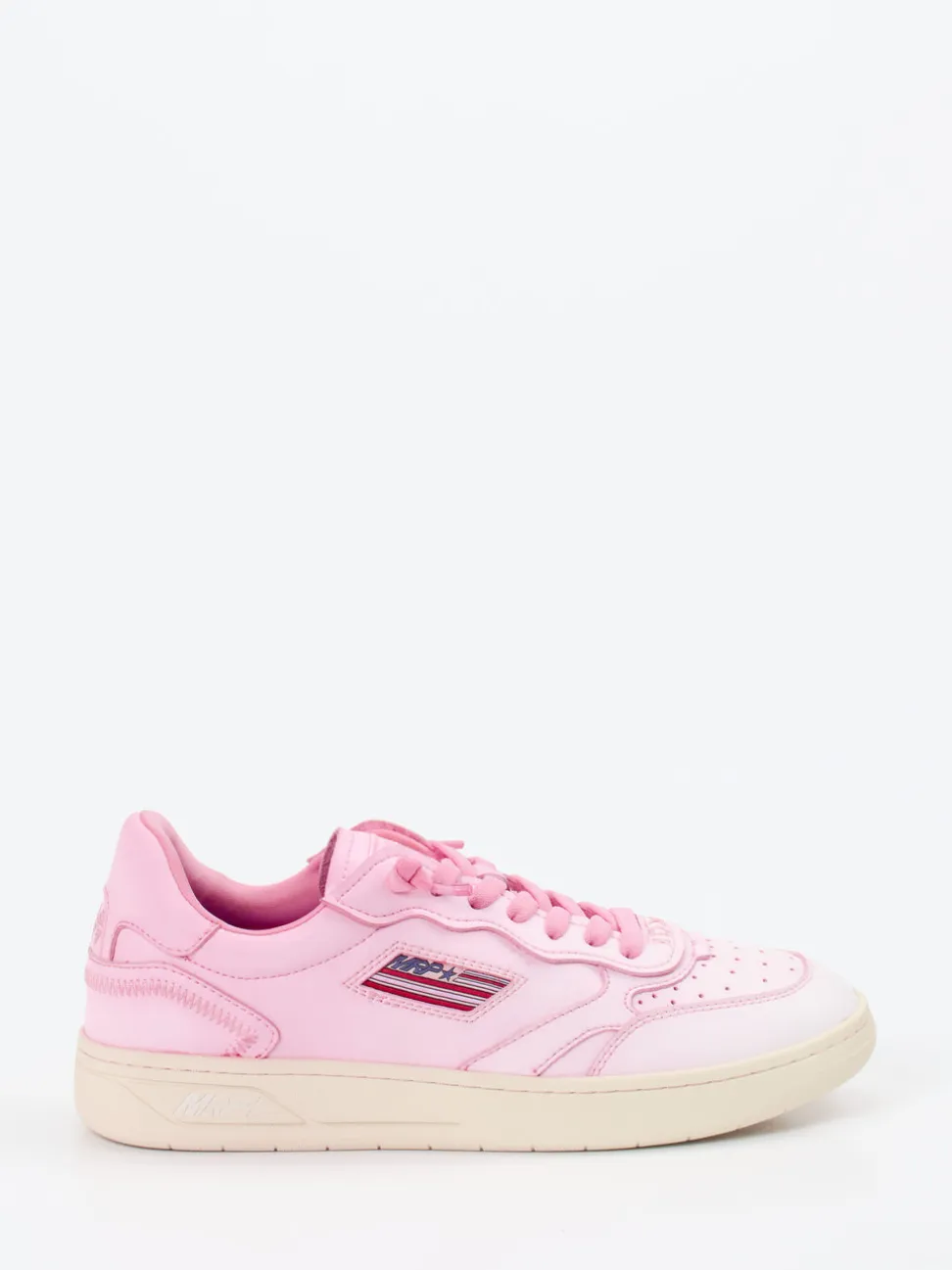 MRP – Sneaker aus Kalbleder in Pastellrosa