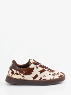 MRP – Sneaker aus Kalbshaarleder im Kuhfell-Look