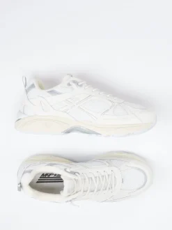 MRP – Sneaker aus Textil in Cremeweiß