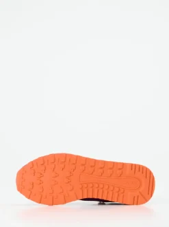 MRP – Sneaker aus Veloursleder und Textil violett