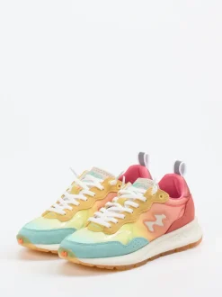 MRP – Sneaker aus Velour/Textil im Farbverlauf