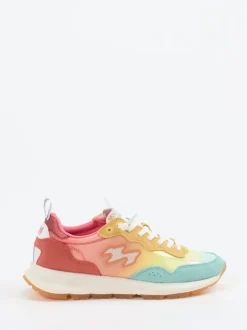 MRP – Sneaker aus Velour/Textil im Farbverlauf
