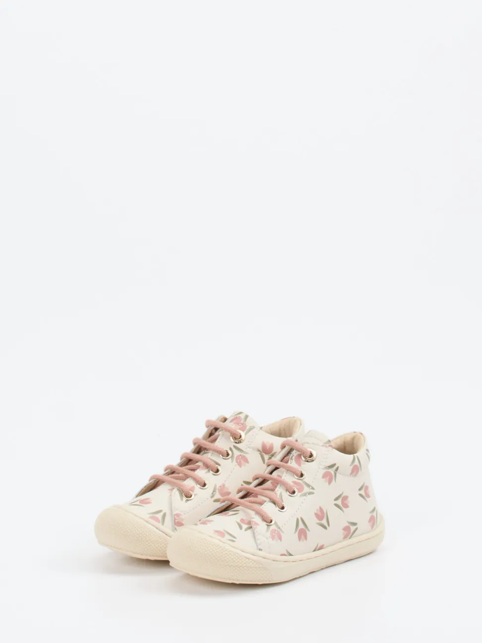 Naturino – Kinder-Sneaker aus Kalbleder cremeweiß