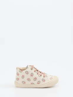 Naturino – Kinder-Sneaker aus Kalbleder cremeweiß