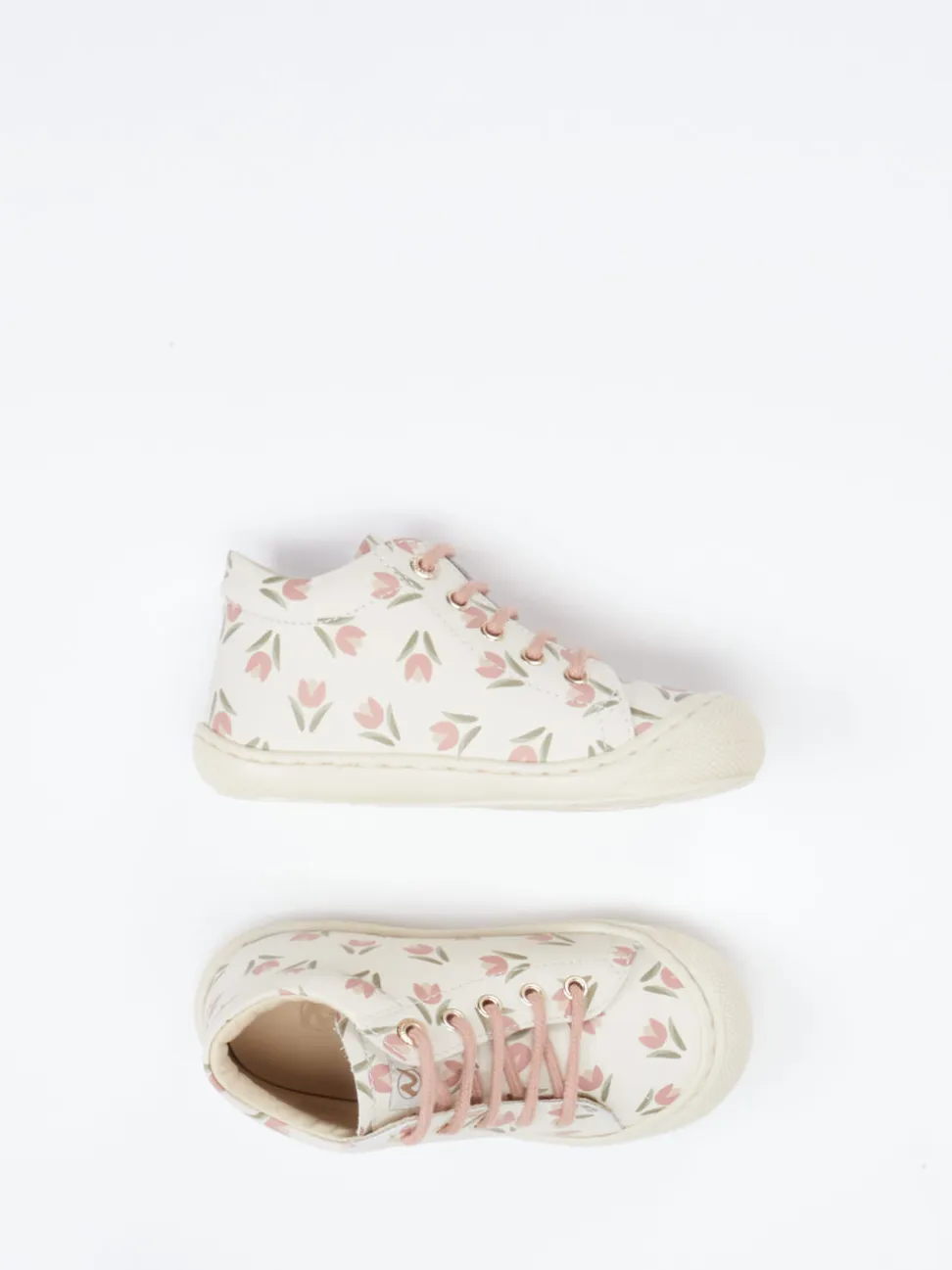 Naturino – Kinder-Sneaker aus Kalbleder cremeweiß