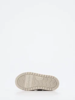 Naturino – Klettsneaker aus Leder Beigebraun