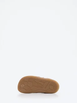 Naturino – Lauflernschuhe aus geprägtem Leder in Rosa