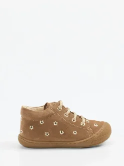 Naturino – Lauflernschuhe aus Veloursleder hellbraun