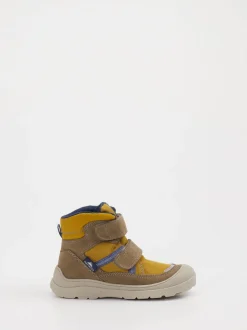 Naturino – Outdoor-Stiefelette aus Leder ockergelb